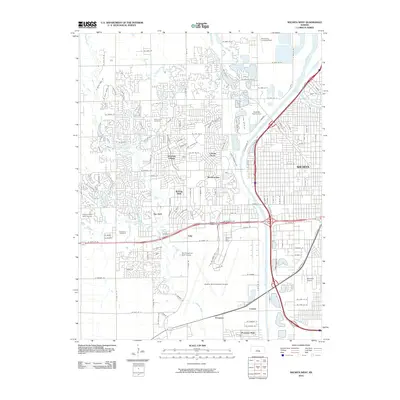 2010 Map of Wichita West, 2010 Print
