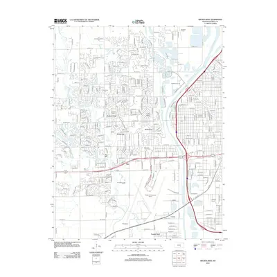 2012 Map of Wichita West, 2012 Print
