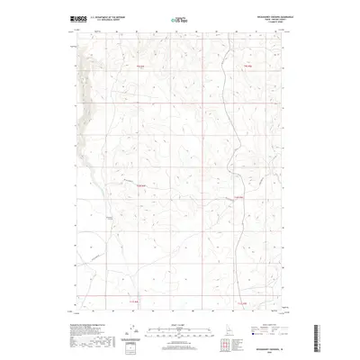 2020 Map of Wickahoney Crossing, 2020 Print