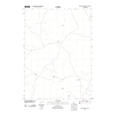 2010 Map of Wickahoney Point, 2010 Print