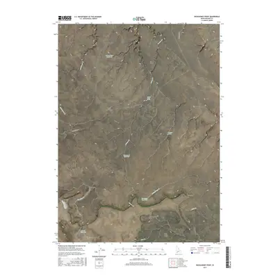 2017 Map of Wickahoney Point, 2017 Print