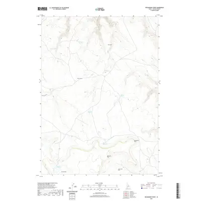 2020 Map of Wickahoney Point, 2020 Print