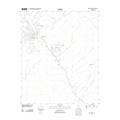 2011 Map of Wickenburg, 2011 Print