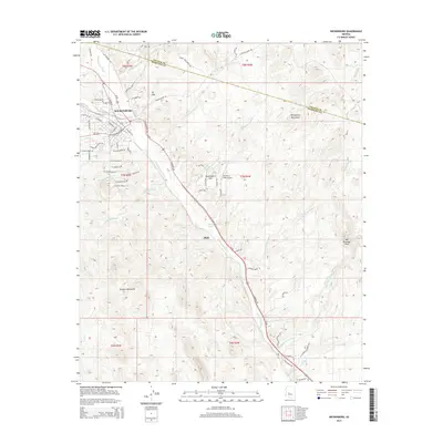 2014 Map of Wickenburg, 2014 Print