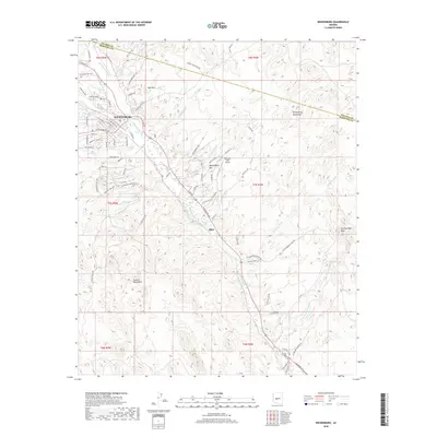 2018 Map of Wickenburg, 2018 Print