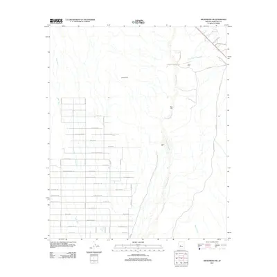 2011 Map of Wickenburg SW, 2011 Print