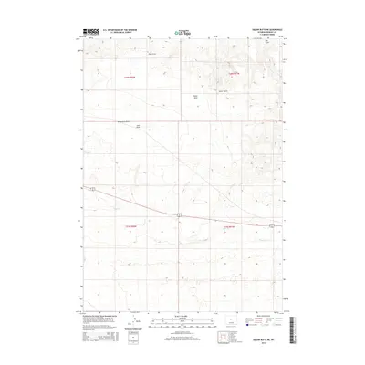 2015 Map of Wickersham Draw, 2015 Print