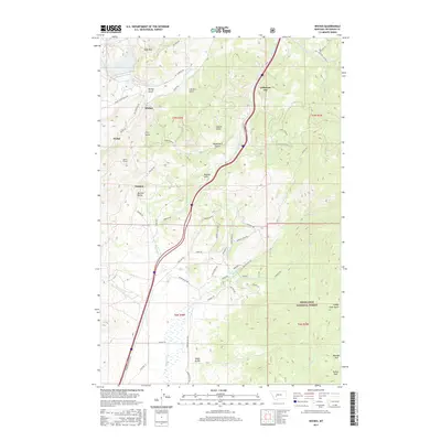 2017 Map of Wickes, 2017 Print