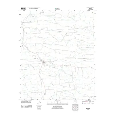 2011 Map of Wickes, 2011 Print