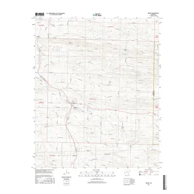 2017 Map of Wickes, 2017 Print
