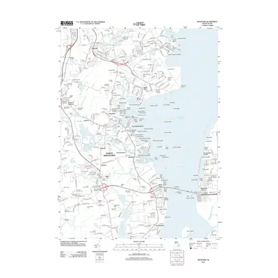 2012 Map of Wickford, 2012 Print