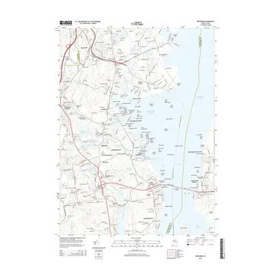2015 Map of Wickford, 2015 Print
