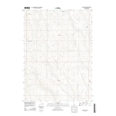 2013 Map of Wickiup Creek, 2013 Print