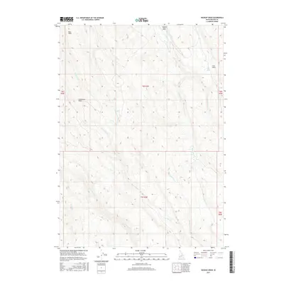2017 Map of Wickiup Creek, 2017 Print