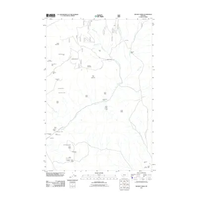 2011 Map of Wickiup Creek, 2011 Print