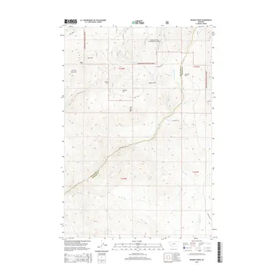 2014 Map of Wickiup Creek, 2014 Print