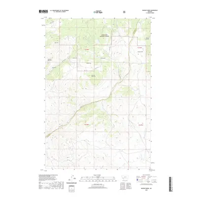 2020 Map of Wickiup Creek, 2020 Print