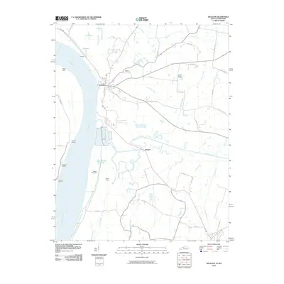 2010 Map of Wickliffe, 2010 Print