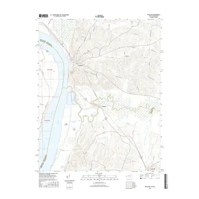 2016 Map of Wickliffe, 2016 Print