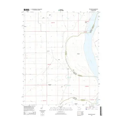 2015 Map of Wickliffe SW, 2015 Print