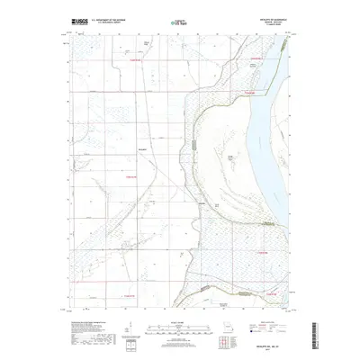 2017 Map of Wickliffe SW, 2017 Print