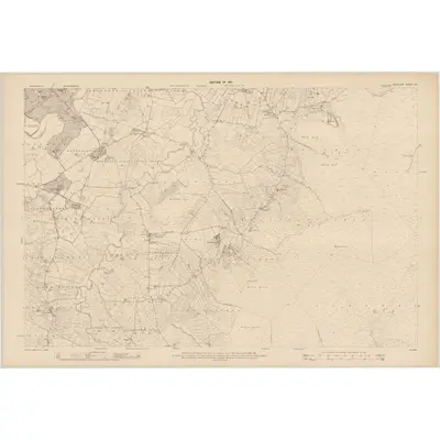 1909 Map of Wicklow - Sheet 10, 1911 Print