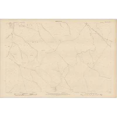 1909 Map of Wicklow - Sheet 11, 1911 Print