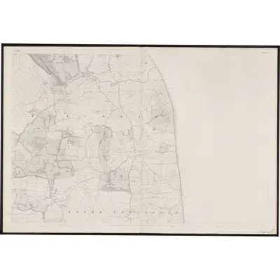 1838 Map of Wicklow - Sheet 13, 1862 Print