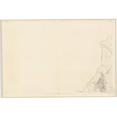 1838 Map of Wicklow - Sheet 14, 1840 Print