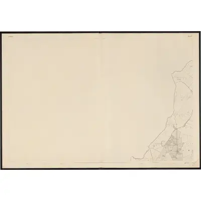 1838 Map of Wicklow - Sheet 14, 1853 Print