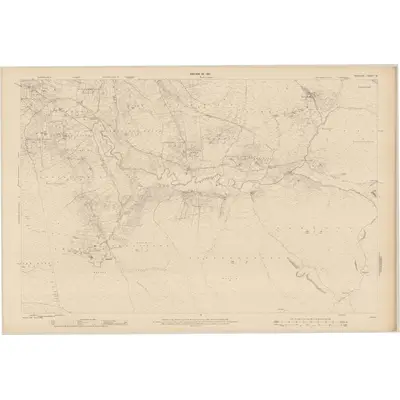 1908 Map of Wicklow - Sheet 16, 1911 Print