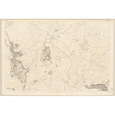 1838 Map of Wicklow - Sheet 18, 1840 Print