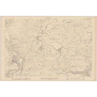 1908 Map of Wicklow - Sheet 18, 1911 Print