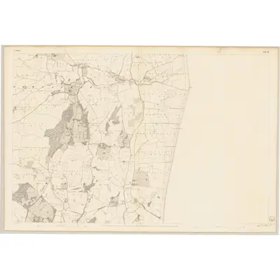 1838 Map of Wicklow - Sheet 19, 1840 Print