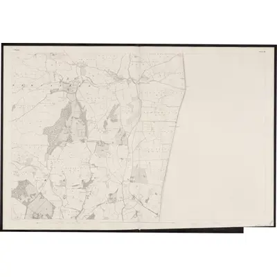 1838 Map of Wicklow - Sheet 19, 1862 Print