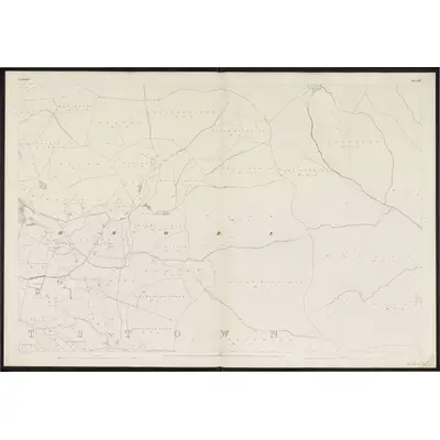 1838 Map of Wicklow - Sheet 22, 1857 Print