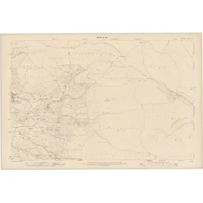 1908 Map of Wicklow - Sheet 22, 1910 Print