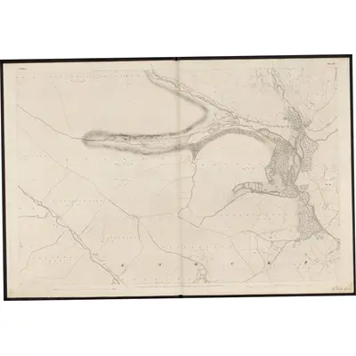 1838 Map of Wicklow - Sheet 23, 1859 Print