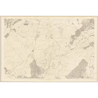 1838 Map of Wicklow - Sheet 24, 1840 Print