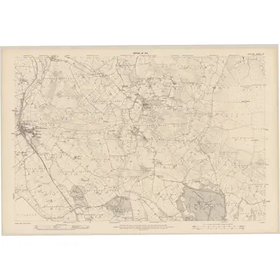 1908 Map of Wicklow - Sheet 27, 1910 Print