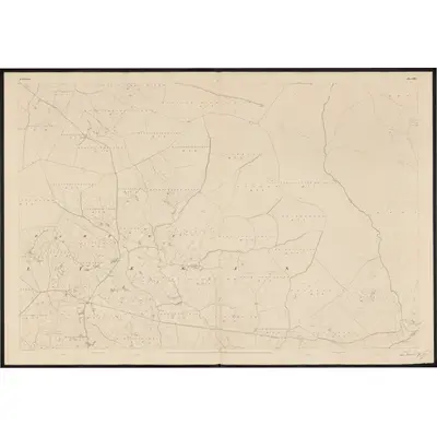 1838 Map of Wicklow - Sheet 28, 1853 Print