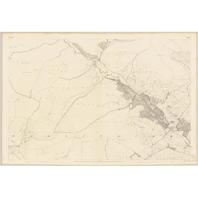 1838 Map of Wicklow - Sheet 29, 1840 Print