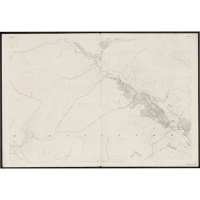 1838 Map of Wicklow - Sheet 29, 1857 Print