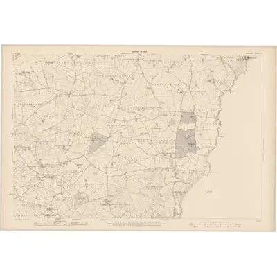 1908 Map of Wicklow - Sheet 31, 1910 Print