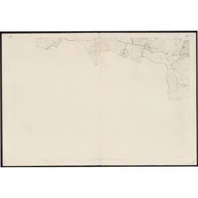 1838 Map of Wicklow - Sheet 32, 1858 Print