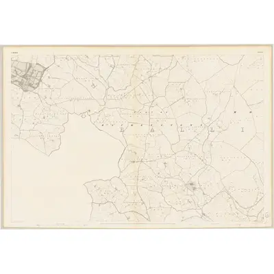 1838 Map of Wicklow - Sheet 33, 1840 Print