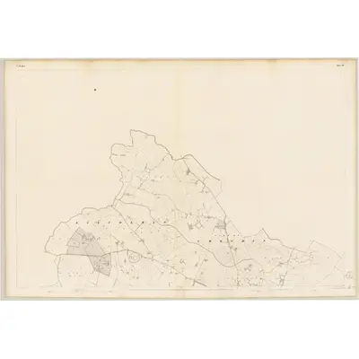 1838 Map of Wicklow - Sheet 37, 1840 Print