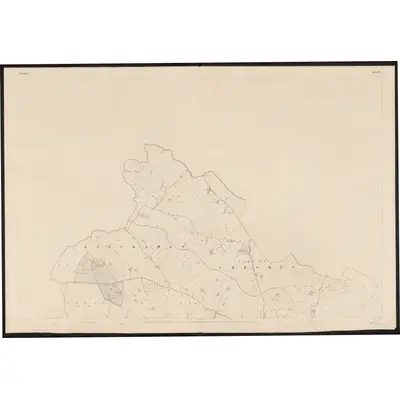 1838 Map of Wicklow - Sheet 37, 1849 Print