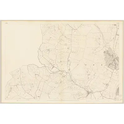 1838 Map of Wicklow - Sheet 38, 1840 Print