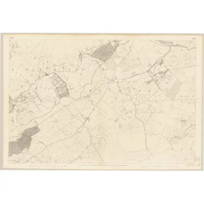 1838 Map of Wicklow - Sheet 39, 1840 Print